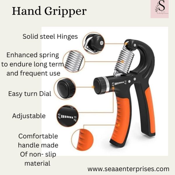 Adjustable Hand Gripper 5-60 Kg