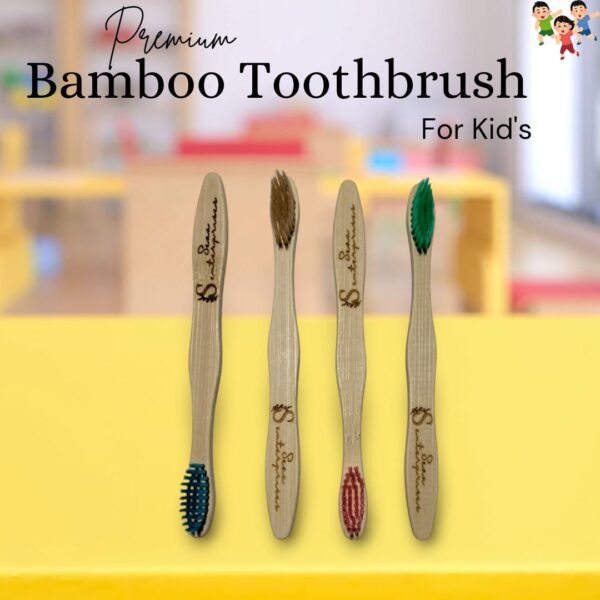 Kids Soft Tooth Brush, Extra Microfiber Soft Bristles Toothbrush For 3-6 Years Old Children, Manual Toothbrush For Kids - Image 3