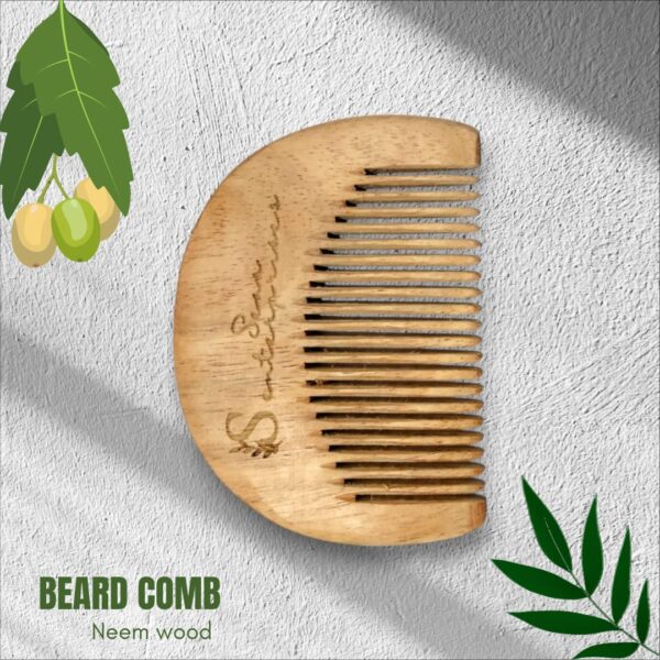 Premium Beard Comb for Men – Smooth, Durable & Anti-Static Grooming Tool - Image 4