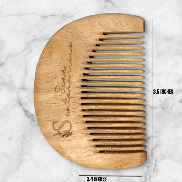 Premium Beard Comb for Men – Smooth, Durable & Anti-Static Grooming Tool - Image 3