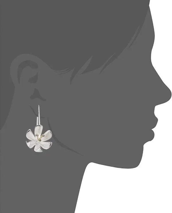 Flower Flower Earrings Party Jewelry Gift Stud Earring Ear Studs Girl Ear Jewelry Alloy Material For Party Flower - Image 4