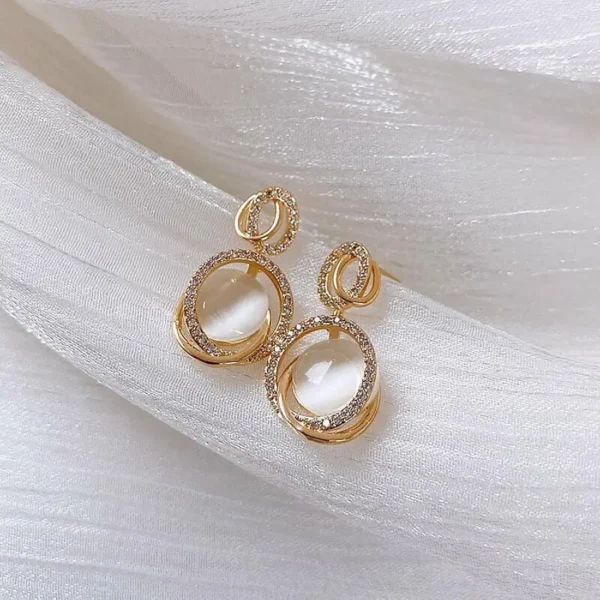 Seaa's Shining Diva Fashion Latest Stylish Earrings for Women and Girls (15096er) - Image 2