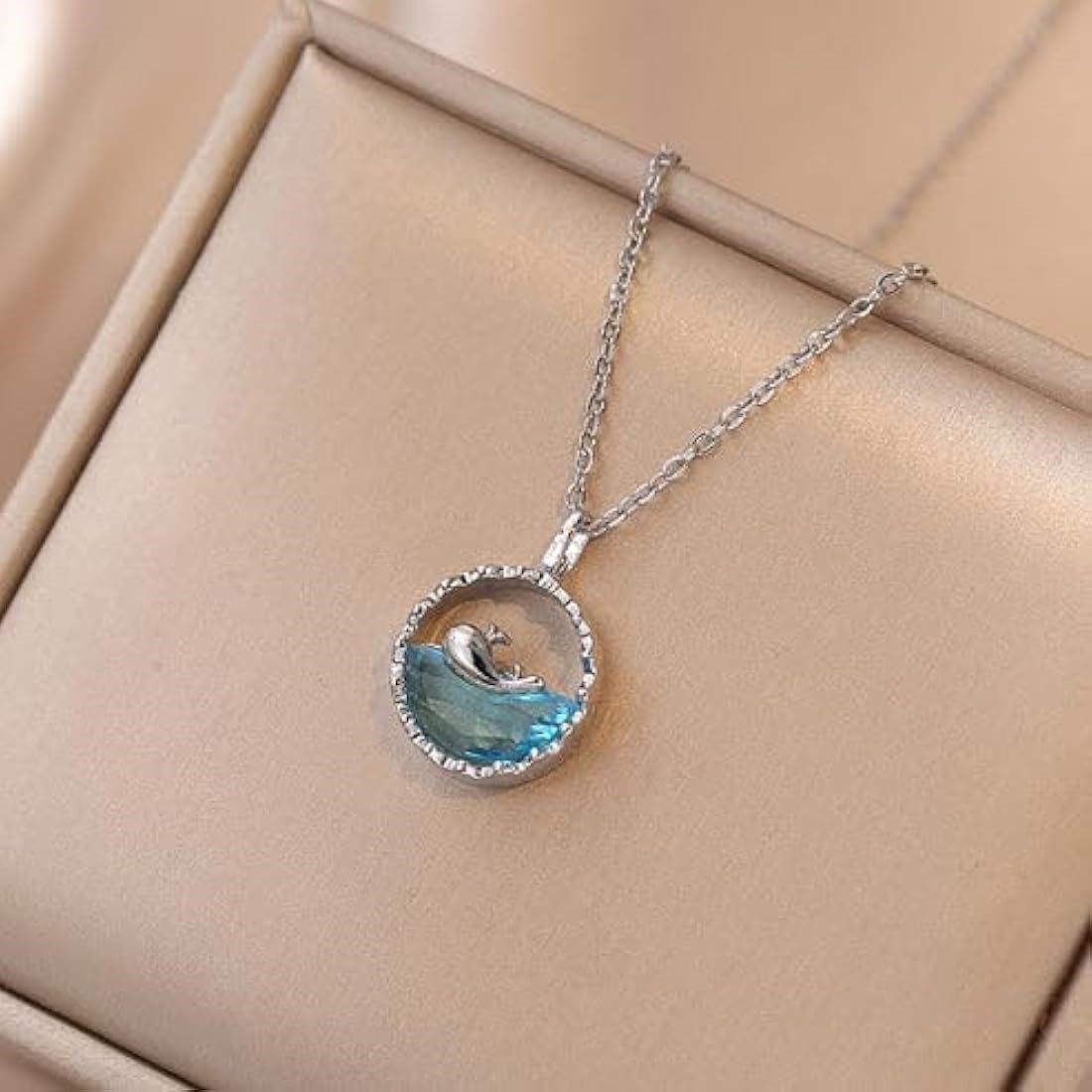 Handcrafted Resin Ocean Fish Pendant – Artistic Beach-Themed Jewelry for Ocean Lovers | - Image 5