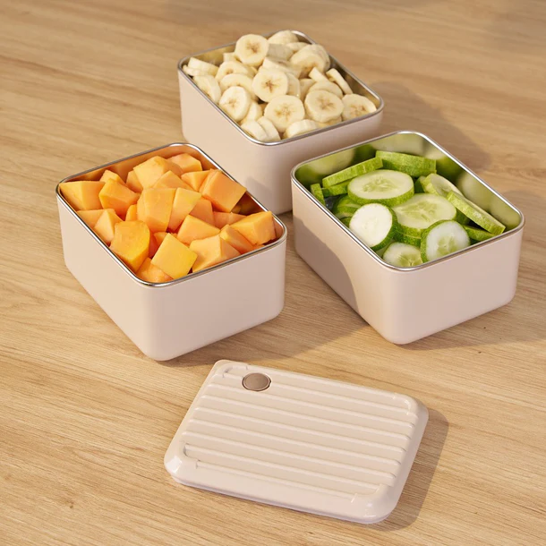 Insulated Stainless Steel Lunch Box - Image 2